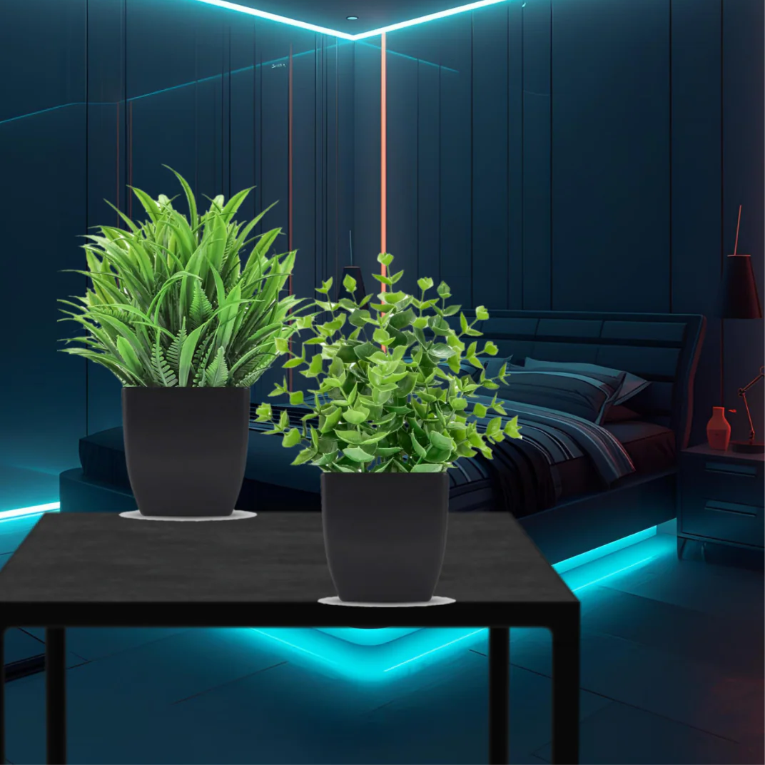 2 Pack Chill vibes Fake Potted Plant